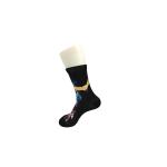 Mens Printed Socks With Good Elasticity , Elastane / Polyester Printed Ankle Socks