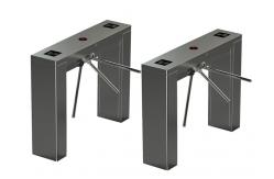 China 510mm Arm Tripod Turnstile Barrier SUS304 Rod Solenoid Locking Hydraulic Buffer supplier