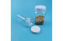 China BPA Free Square Selling Plastic Honey Bottles 200ml 320ml 400ml supplier