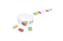 China Adjustable Paper Event Wristbands supplier