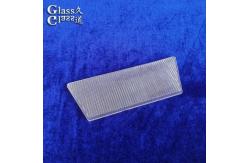 China Durable Linear Textured Sandblasting Glass For Ambient Mood Lighting Cover supplier