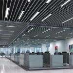30w LED Ceiling Light Linear Baffle Aluminum Pre Painted Transfer Printing