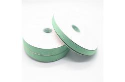 China Fancy Light Blue Grosgrain Ribbon , Smooth Touch Personalized Grosgrain Ribbon supplier