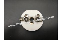 China Customized Special Thermocouple Ceramic Terminal Block 2 Way Termination supplier