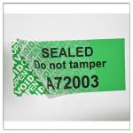 Anti-Tamper PET Security Warranty VOID Stickers,Custom Made VOIDTamper  Evident Hologram Sticker for sale