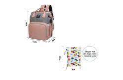 China Waterproof Adult Mommy Bag With Crib Print / Custom / Geometric Pattern supplier