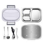 Stainless Steel Warm Lunch Container 40W Portable Multi Function for sale
