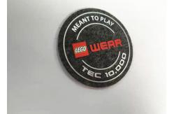 China High Density Silicone Unique Iron On Patches Felt Fabric Labels Custom Logo Printing supplier
