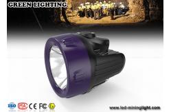 China Impact resistant Rechargeable LED Headlamp , black rechargeable led headlight supplier
