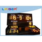 Wireless Type LED Cricket Scoreboard For Club / Stadium 2 Years Warranty for sale