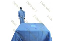 China PP SMS material Upper Extremity Disposable Surgical Drapes With Tube Holders supplier