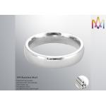 Simple Style Rustproof Stainless Steel Engraving Ring