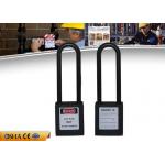 ZC-G31L Safety Lockout Padlocks  Non-Conductive Nylon Long Shackle ABS Body for sale
