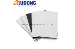 China Building Exterior 6500mm Length 0.50mm PVDF Aluminum Composite Panel supplier
