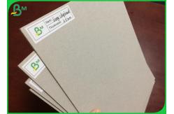 China 95 x 130cm Different Thickness Laminated Grey Chipboard With Strong Load-bearing Capacity supplier