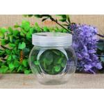 Food Storage Transparent Bottle Plastic Jar Package For Dry Food for sale