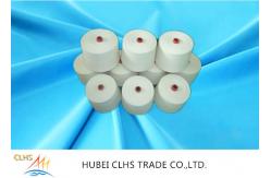 China 100 Spun Polyester Sewing Thread For Clothes , High Tenacity Polyester Staple Yarn supplier