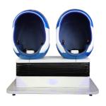 Hot Selling 42 Inch VR Cinema Equipment Coin Operated 9D VR Double Egg Chair Game Machine for sale