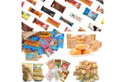 China Horizontal food snack cookie biscuit bread chocolate bar flow wrap packaging machine supplier