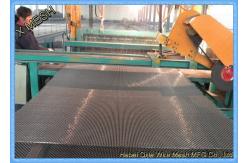 China Rust Resistant Mining Vibrating Screens Mesh Manganese Steel And Polyurethane Material supplier