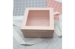 China Custom Paper Toy Window Box Packaging / Pvc Toy Packaging Clear Window Soap Boxes supplier