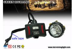 China 208 Lum Waterproof Mining Cap Lights , Superbright CREE led mining lamp Customized LOGO supplier