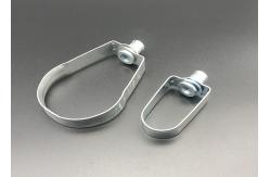 China Pipe Clamps 1/2''-8'' Custom Size Strut Loop Hanger supplier