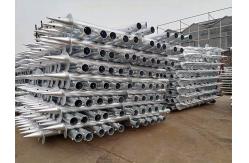 China Customized Steel Pile Ground Bracket For Helical Tieback Anchors supplier