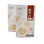 Moisture Proof Bag Flat Bottom With Side Transparent Food Rated Packaging for sale