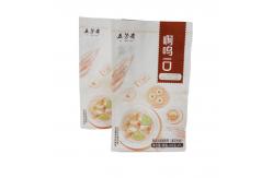 China Moisture Proof Bag Flat Bottom With Side Transparent Food Rated Packaging supplier