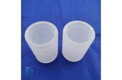 China Factory Custom High Temperature High Frequency Furnace Opaque Quartz Tube supplier