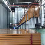 Eco-Friendly Vertical Powder Coating Machine for Aluminum Profiles for sale