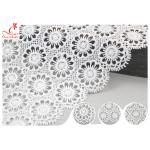 Sri Lanka Guipure Venice Polyester Lace Trims With Embroidered Floral Pattern