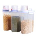 3 Litre Airtight Cereal Containers Plastic Kitchen Organizer for sale