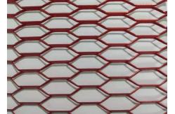 China Suspended 1060 3003 Aluminum Expanded Metal Mesh Ceiling Anodized Oxidation supplier