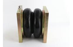 China Guomat 200212h-2 Square Steel Cover Air Spring Bags For Press Isolation supplier