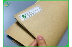 China Bag material 60g to 120g Brown Kraft Food Packaging Paper Rolls 120cm Width supplier