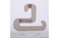 China Custom Cardboard Hangers Socks Packaging 1.5mm Cardboard Clothes Hangers supplier