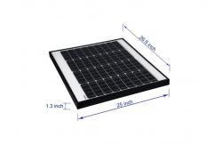 China PV Solar Panels / Mono Cell Solar Panel Anodized Aluminum Alloy Frame supplier