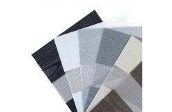 China 100% Polyester Dual Blinds Fabric Translucent Zebra Blinds Fabric For Window Fashion supplier