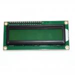 Yellow Green Light 1602 16X2 Character LCD Display Module Black Board Module for sale