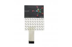 China Electronic PVC Panel Key Flexible Switch Panel Button Film Panel Film Switch supplier