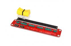 China Red 10K Linear Slide Potentiometer Arduino Uno Module Equipment Dual Output supplier