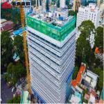 Multi Storey Steel Modular Prefab Office Buildings , Modern Steel Apartment Building for sale