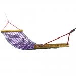 Outdoor Tree Swing 4 Strand Polyester Combination Rope Hammock 1.5*0.8m for sale