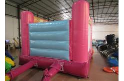 China Custom Made Inflatable Small bouncer Pink inflatable rabbit Jump house on sale supplier