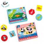 Adventure Logical Board Games Mindful Activity Cards Matching And Spying Dinosaur