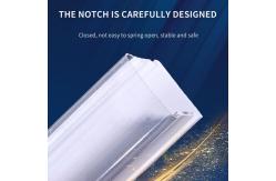 China Industrial LED Lighting Plastic Lampshade PVC Plastic Extrusion PC Cover supplier