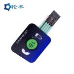 PET LEDs Tactile Metal Dome Switch 3M468 Custom Membrane Switch Panel for sale