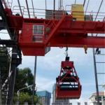 10T A6 Double Girder Mobile Bridge Crane 40m / Min With Grab Hook for sale